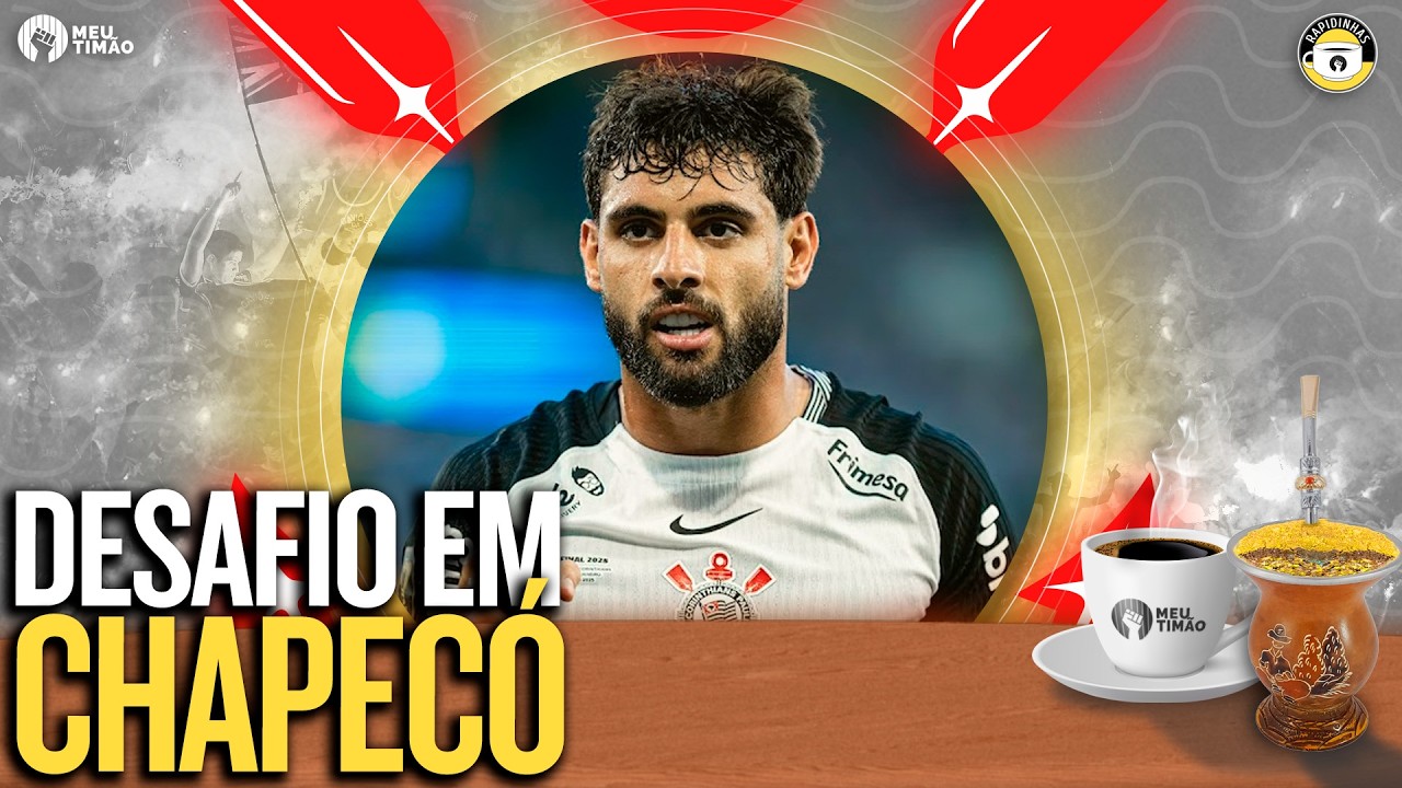 CORINTHIANS COM AUSÊNCIAS DESEMBARCA EM CHAPECÓ | SORTEIO DA LIBERTADORES HOJE