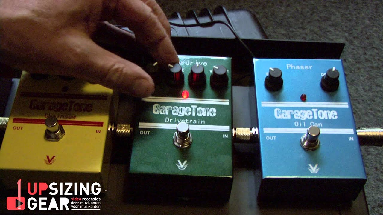 Visual Sound Garage Tone delay, tremolo, distortion, overdrive, phaser.