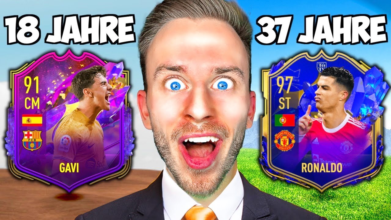 Ich habe mit dem BESTEN SPIELER in JEDEM ALTER gespielt! 👀⚽️