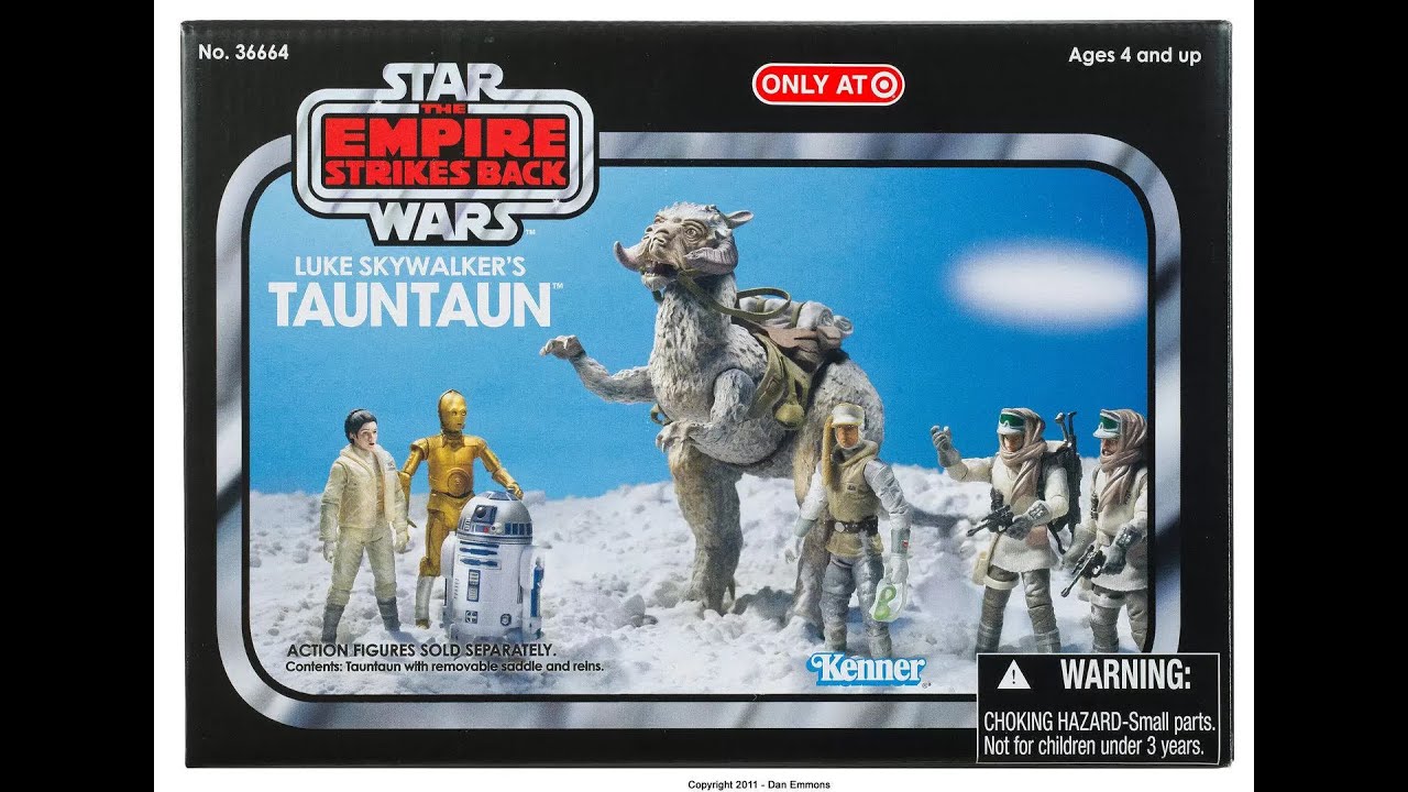 Merkon's Musings Star Wars ESB Vintage Collection Action Figure Creature Review: The TaunTaun