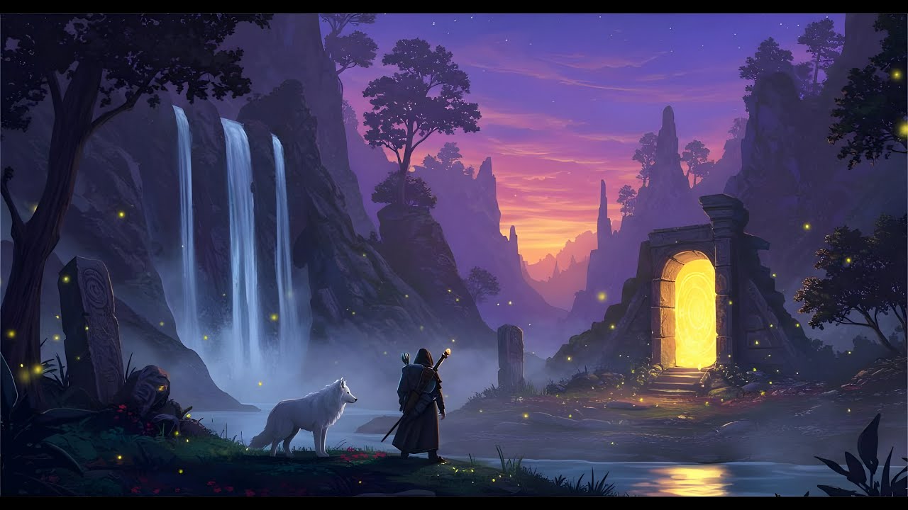 Mystic Gateway | Ambient Fantasy Music for Deep Focus & Relaxation