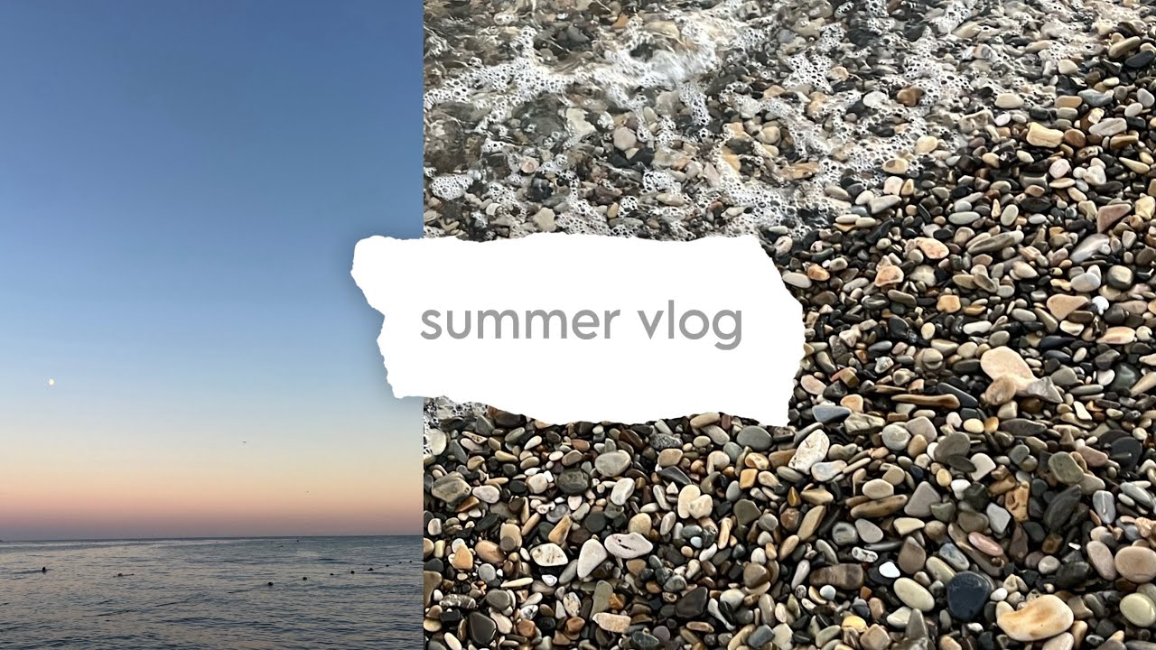 | summer vlog | summer holidays, cover dance and etc