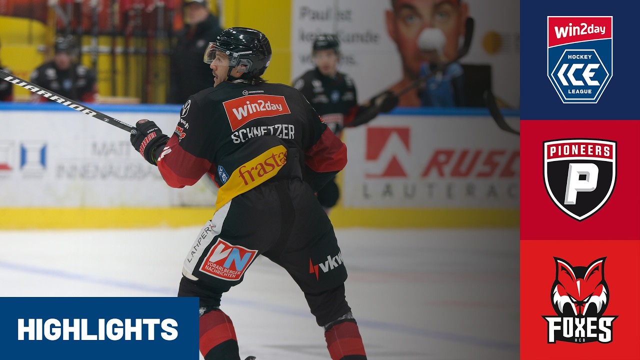 ICE: Pioneers Vorarlberg vs. HCB Südtirol Alperia | Highlights