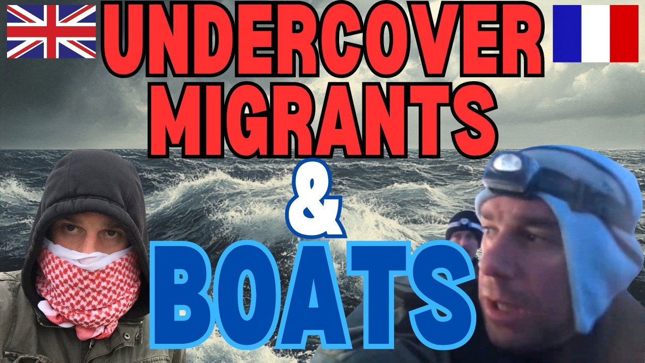 Living with Migrants and Crossing the Channel in a Dinghy. A Royal Marine Undercover.