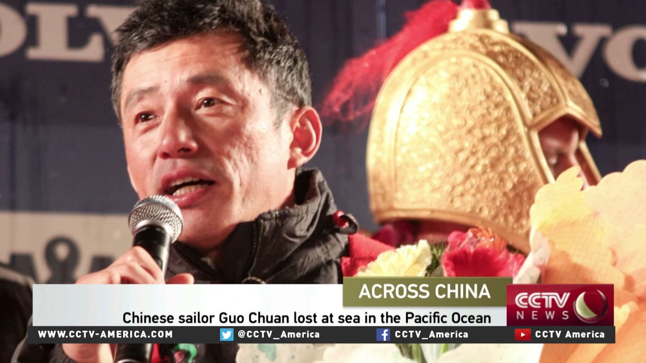 Chinese sailor Guo Chuan missing in the Pacific Ocean