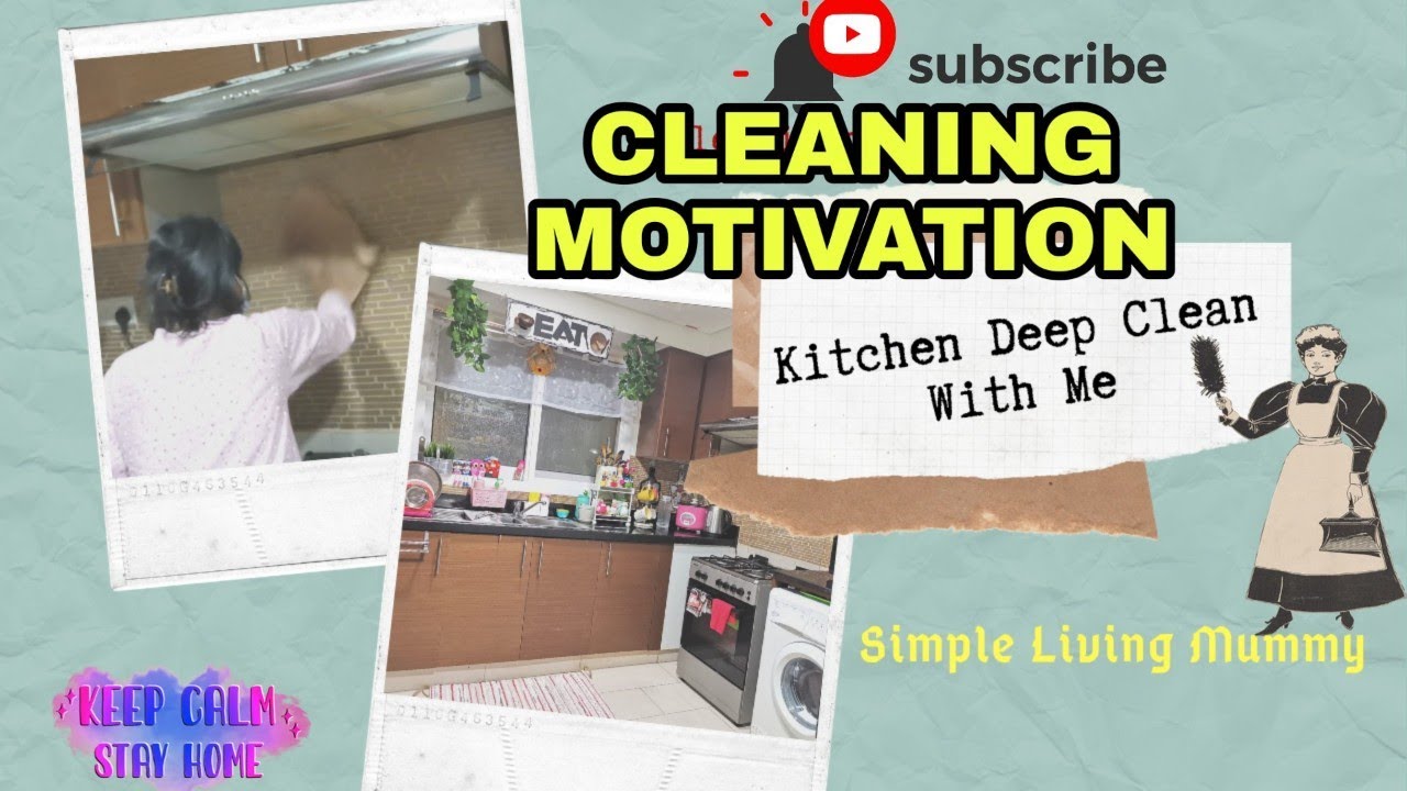 Extreme Kitchen Deep Cleaning/Motivational Cleaning/Clean with Me/Cleaning Routine/Deep Cleaning