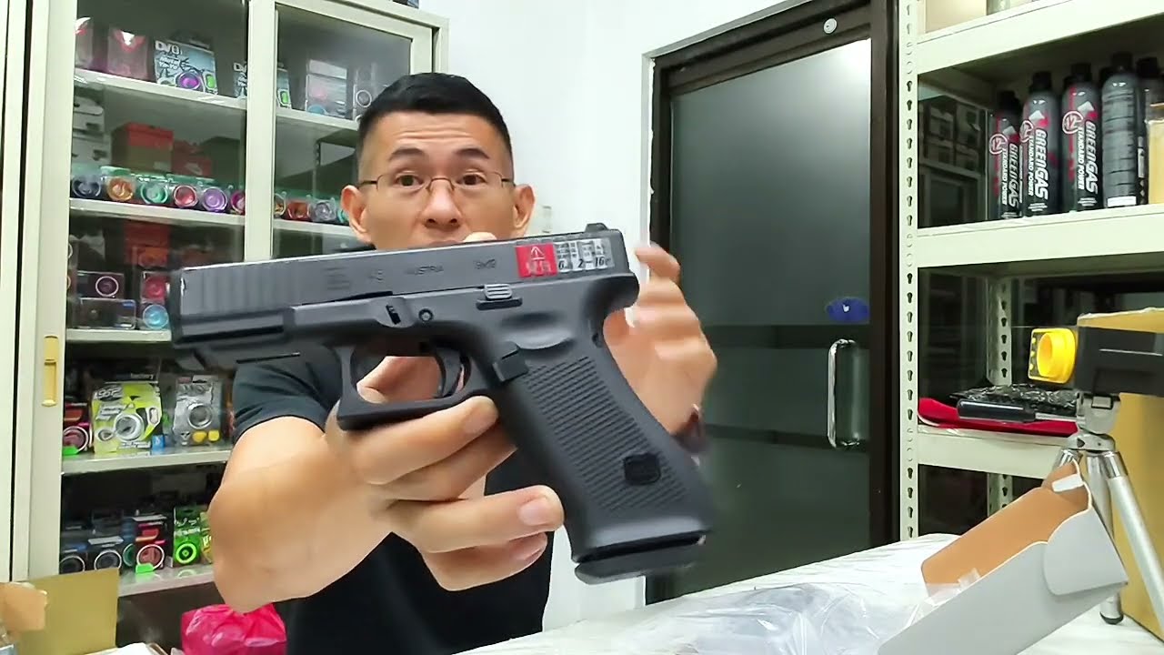 Unboxing and Testing Umarex Glock 45 Gen 5 by VFC Airsoft Gas Blowback Pistol