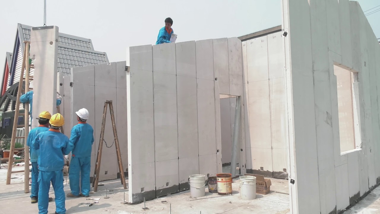 ALC design house installation