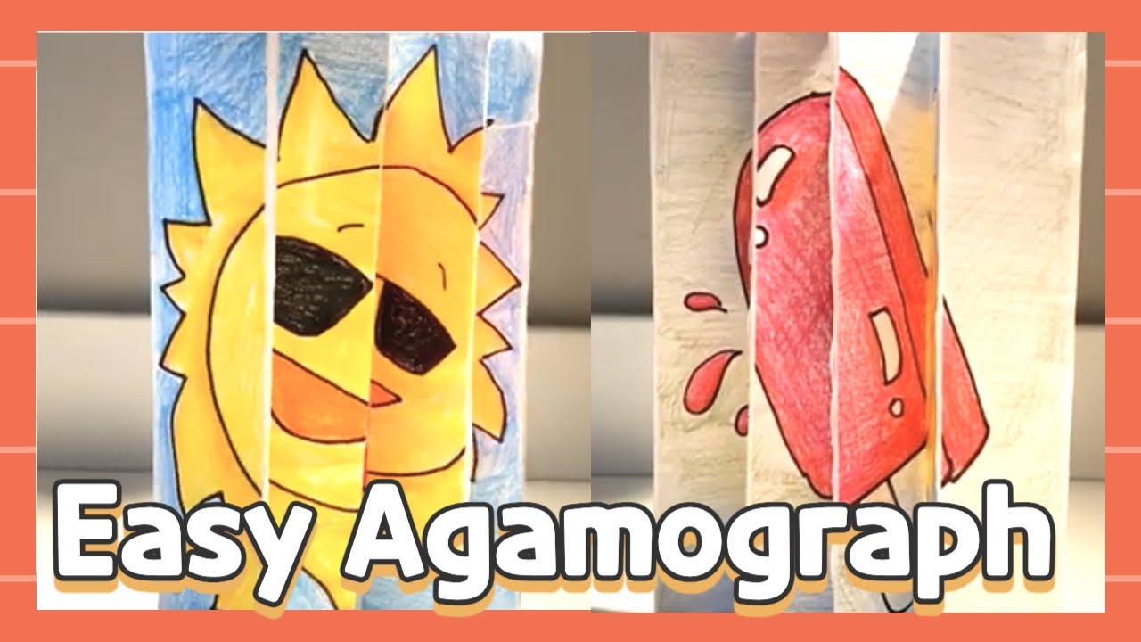 Art project #003 : Easy Agamograph Art
