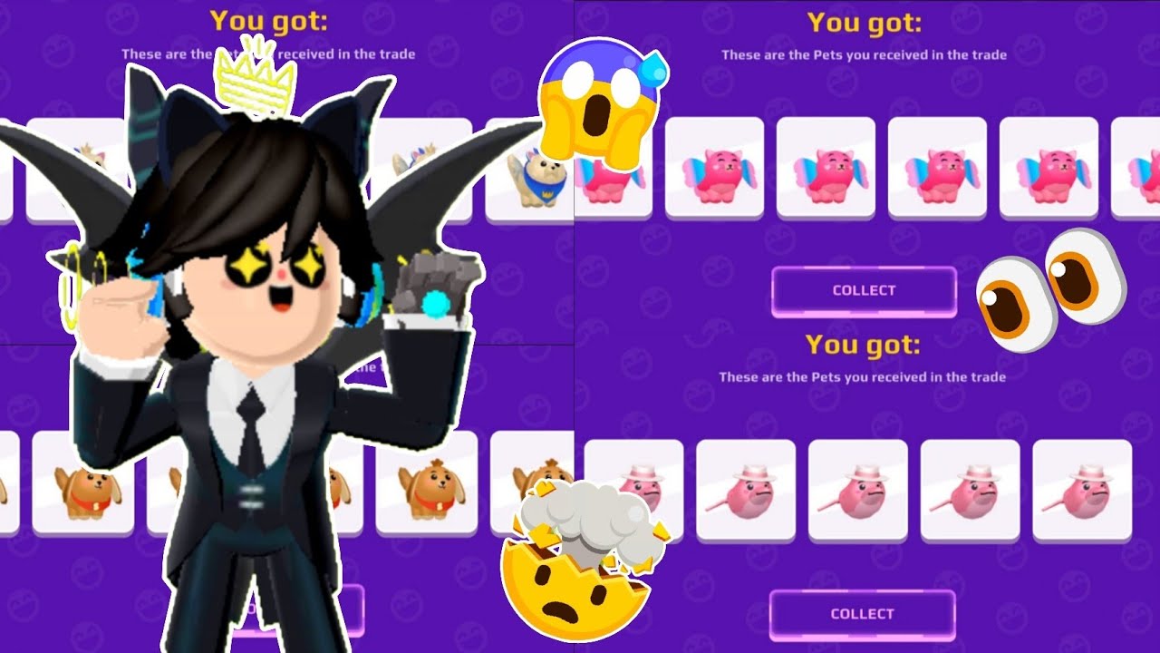 I got all the rare pets in Pkxd 💀😱🤩#opro_xd #pettrade #pkxduniversd 