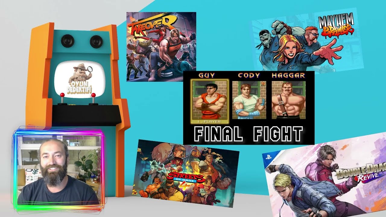 EN İYİ BEAT EM UP İLERLEMELİ DÖVÜŞ OYUNLARI TAEKDOWN, MAYHEM BRAWLER, STREET OF RAGE VE DOUBLE DRAGO