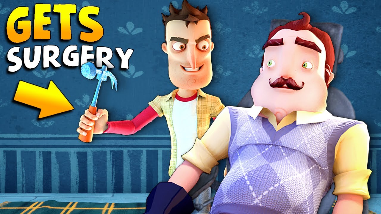 СОСЕД ДЕЛАЕТ ОПЕРАЦИЮ!!! | Геймплей Hello Neighbor (Модификации)
