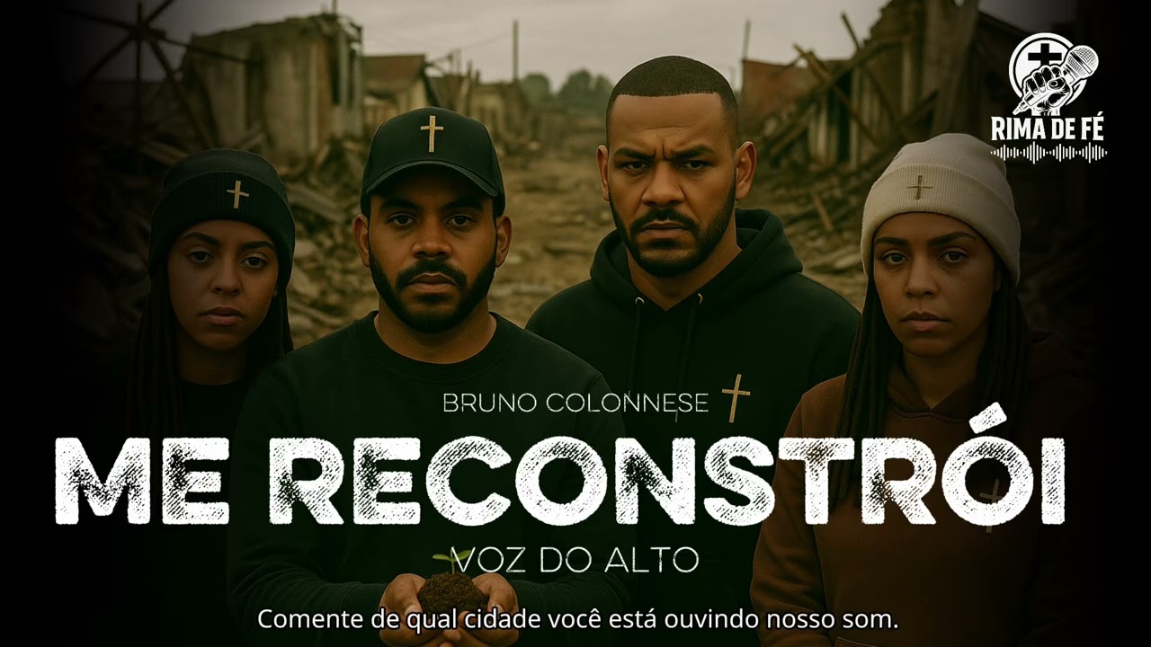 Hip hop rap Gospel | Banda Voz do Alto | Me reconstrói @rimadefe 