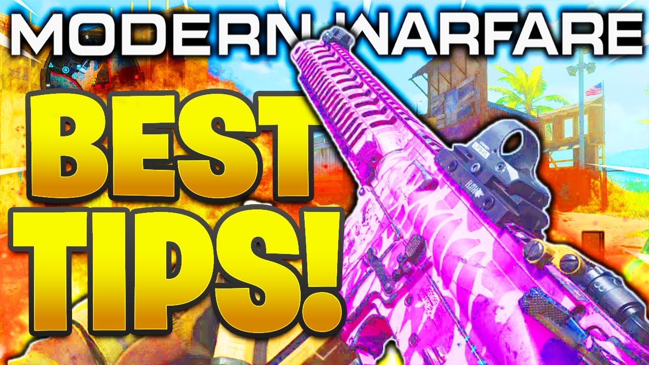 HOW TO IMPROVE AT MODERN WARFARE TIPS AND TRICKS! 5 BEST TIPS HOW TO BE GOOD AT COD MODERN WARFARE!