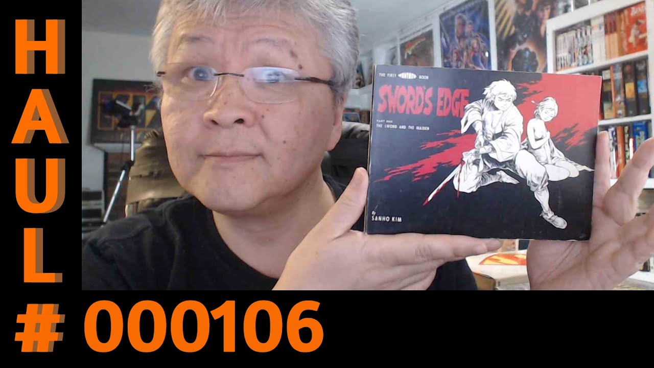 A Rare Kim Sanho Comic Book:  Sword's Edge - Koryo Dynasty Story in Korea during the Year of Dragon