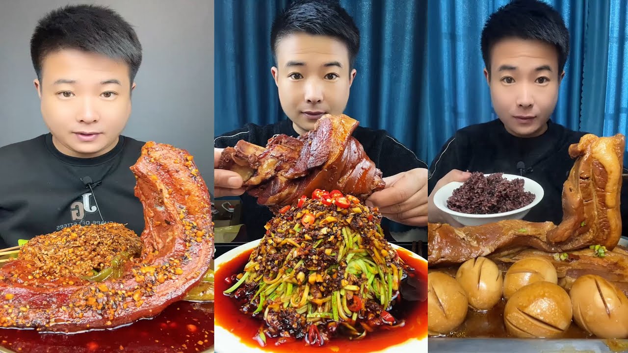 【ASMR】【MUKBANG】東坡肉 GIANT PORK BELLY | EATING SHOW | CHINESE MUKBANG | 食べ | 吃播 LOVE ASMR •JENNIE #343
