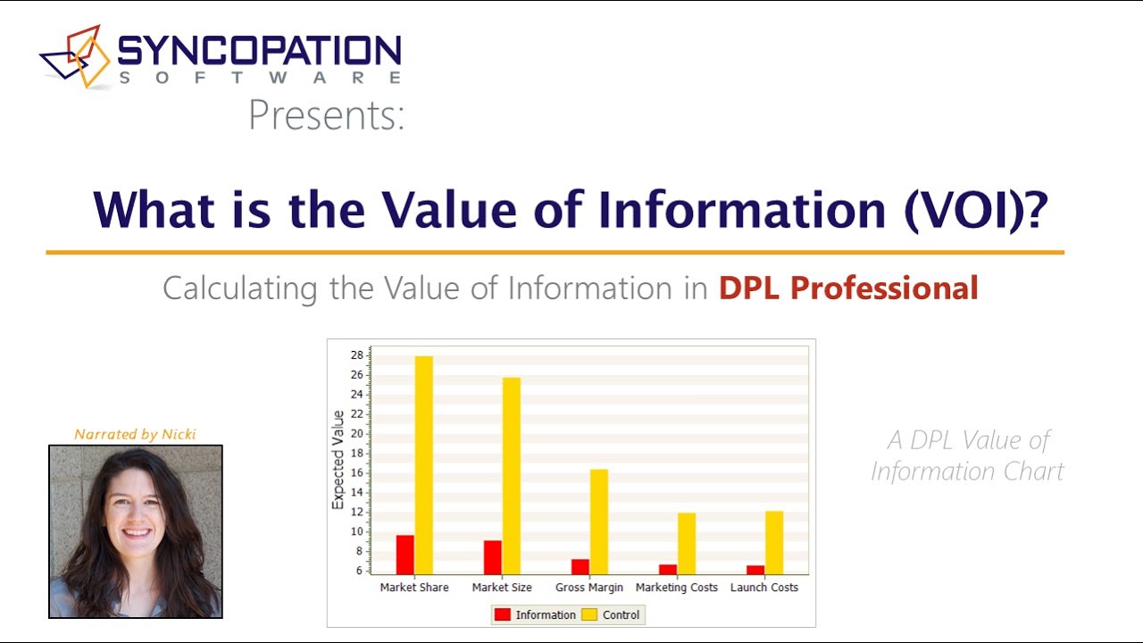 Calculating the Value of Information with DPL Professional