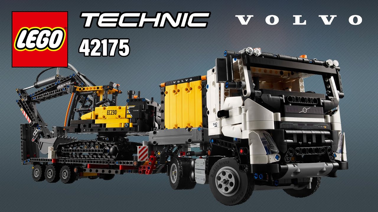 LEGO Technic Volvo FMX Truck & EC230 Electric Excavator (42175)[2274 pcs] Building Instructions