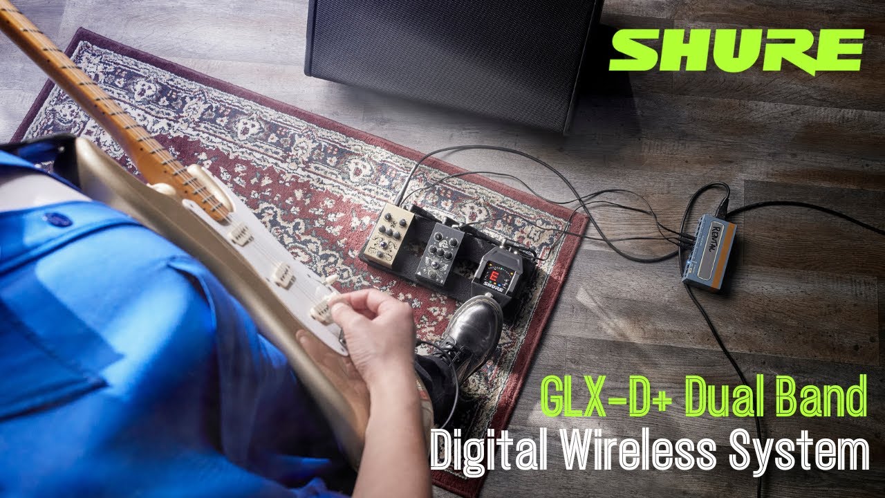 Experience the new GLXD+ Wireless System from Shure