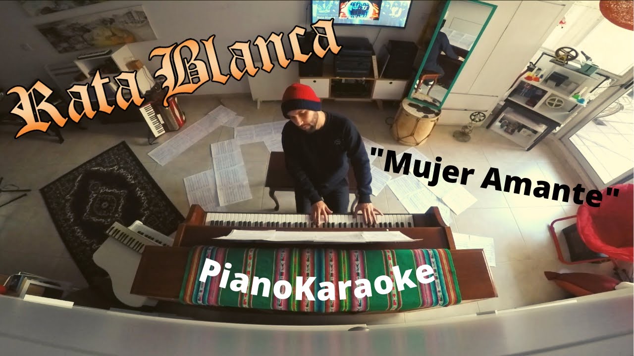 Rata Blanca - Mujer amante (Partitura + PianoKaraoke)