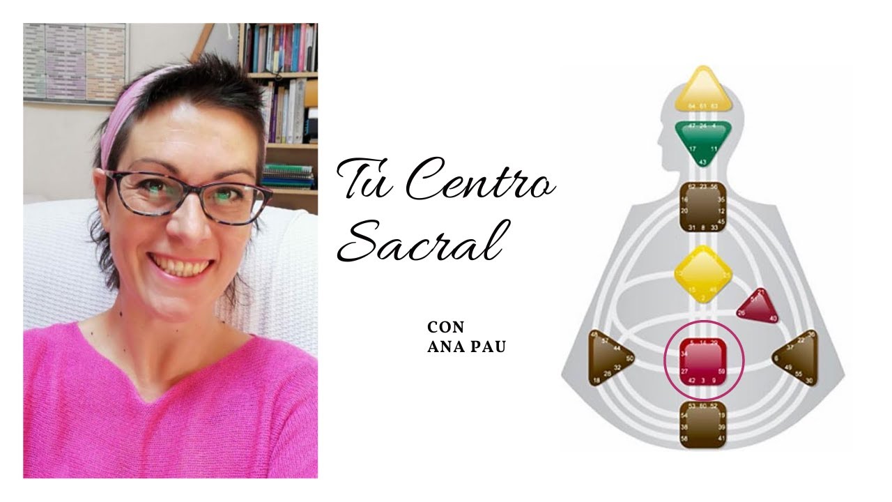 Dise&ntilde;o Humano, c&oacute;mo funciona t&uacute; centro sacral con Ana Pau