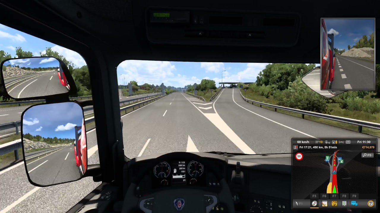 Euro Truck Simulator 2 Scania R360 Bilbao - Tarragona Chlorine
