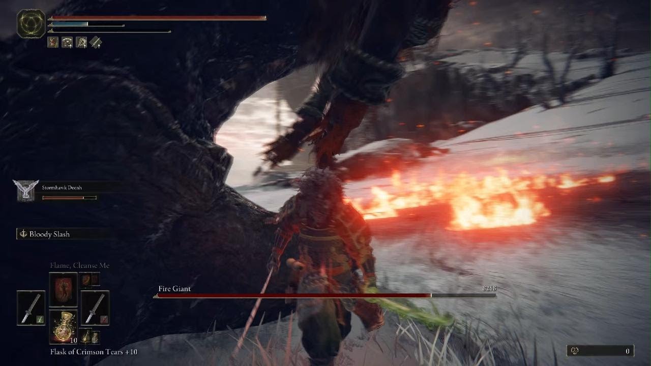 ELDEN RING - Last Fire Giant boss fight!