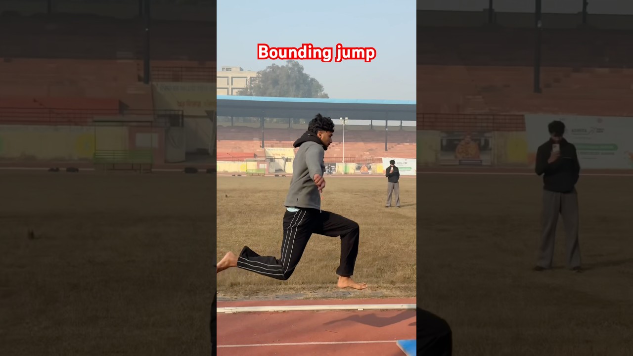 Bounding #Bounding #BoundingDrills #PowerBounding #SprintDrills #AthleticsTraining #india #track