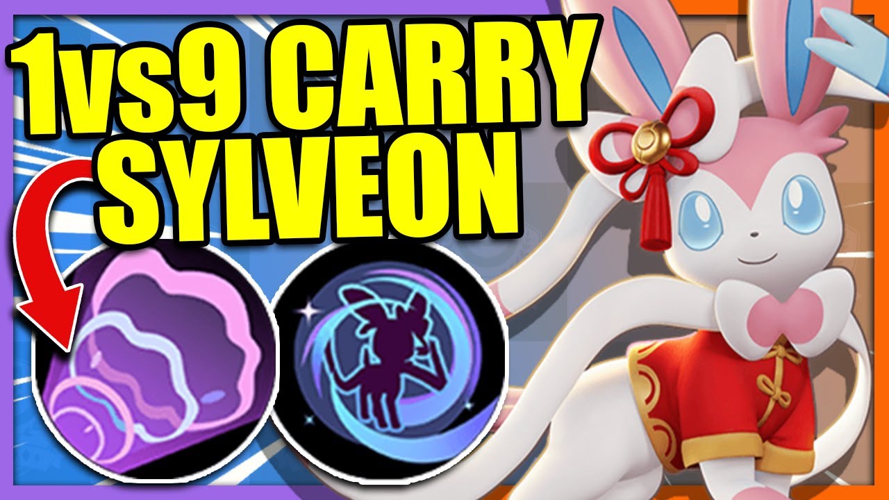 1000+ Special Attack HYPER VOICE SYLVEON Solo Wins Ranked | Pokemon Unite