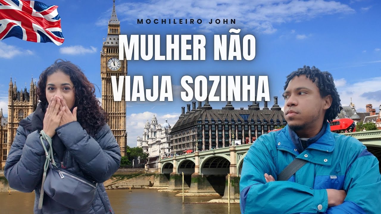 Encontrei uma BRASILEIRA viajando sozinha pelo Mundo! O outro lado que não te contam! LONDRES 2026!