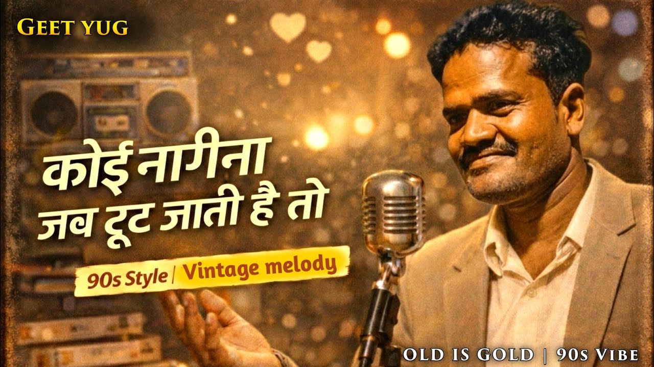 Koi Nagina Jab Toot Jati Hai To | Emotional Hindi Song | Old Melody Feel | Geet Yug