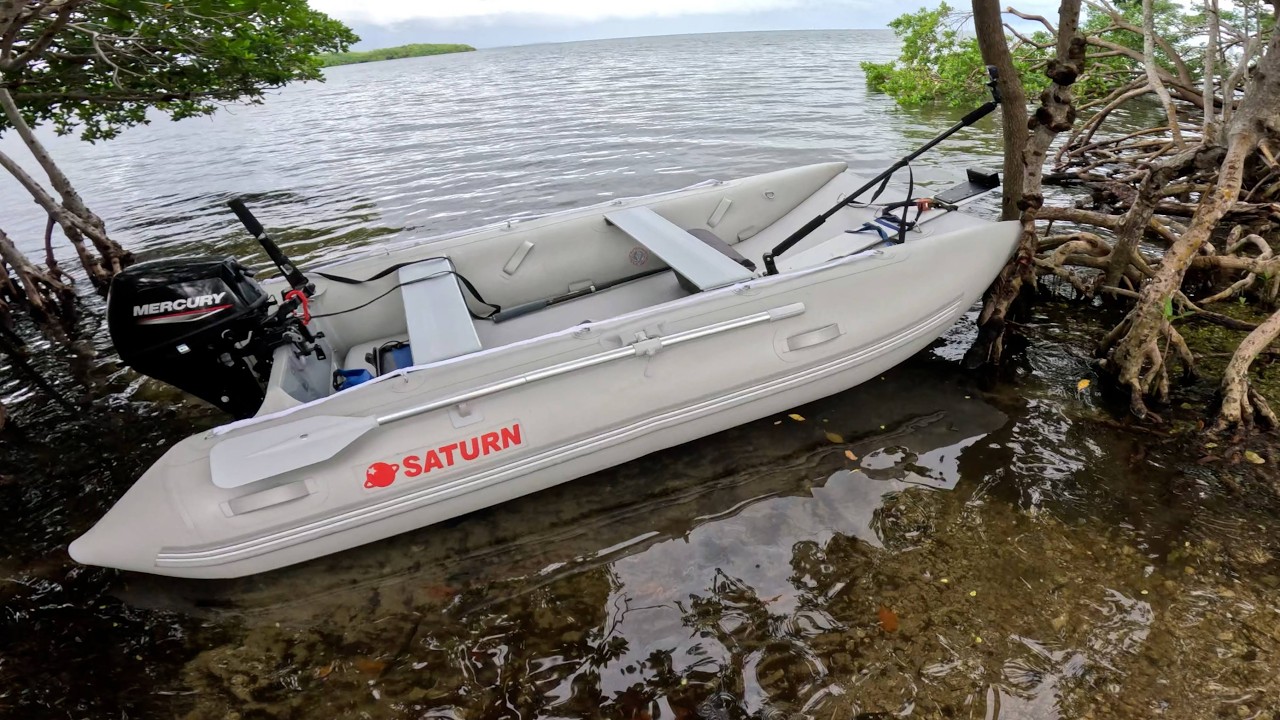 TEST! Ultra Affordable Boat! Saturn Catamaran MC330 Inflatable Sea TRIALS