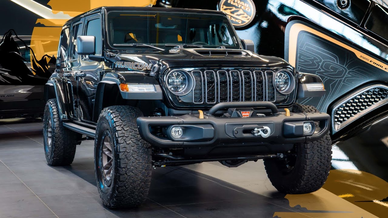 Jeep Wrangler Unlimited Rubicon 392 Final Edition black 2024 - Walkthrough