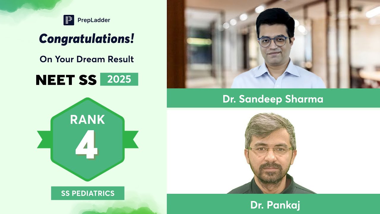 How NEET SS Rank 4 Cracked It! Dr. Pankaj’s PrepLadder Study Secret REVEALED 🔥
