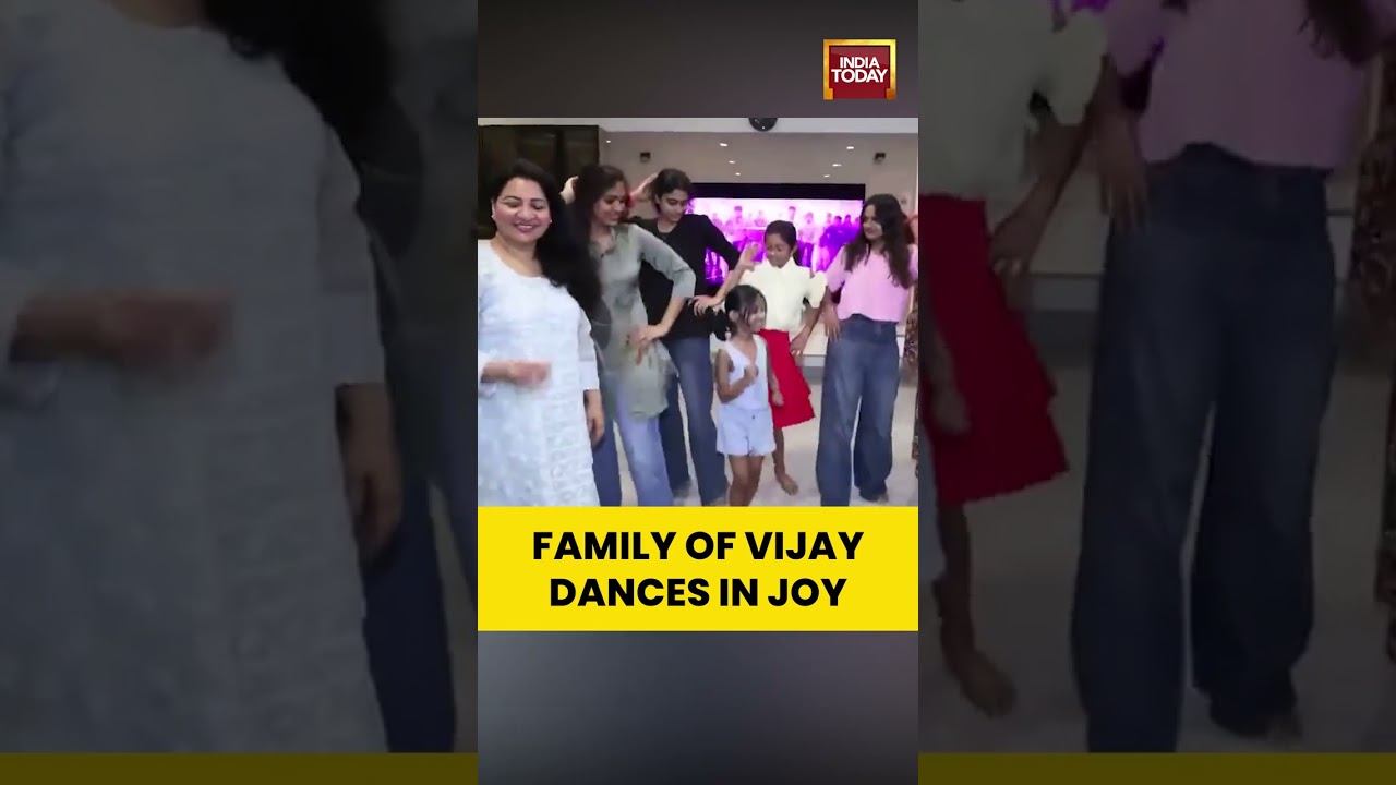 Vijay's TVK: Celebration at Vijay&rsquo;s Home After TVK's Strong Run in Tamil Nadu Elections | Thalapathy