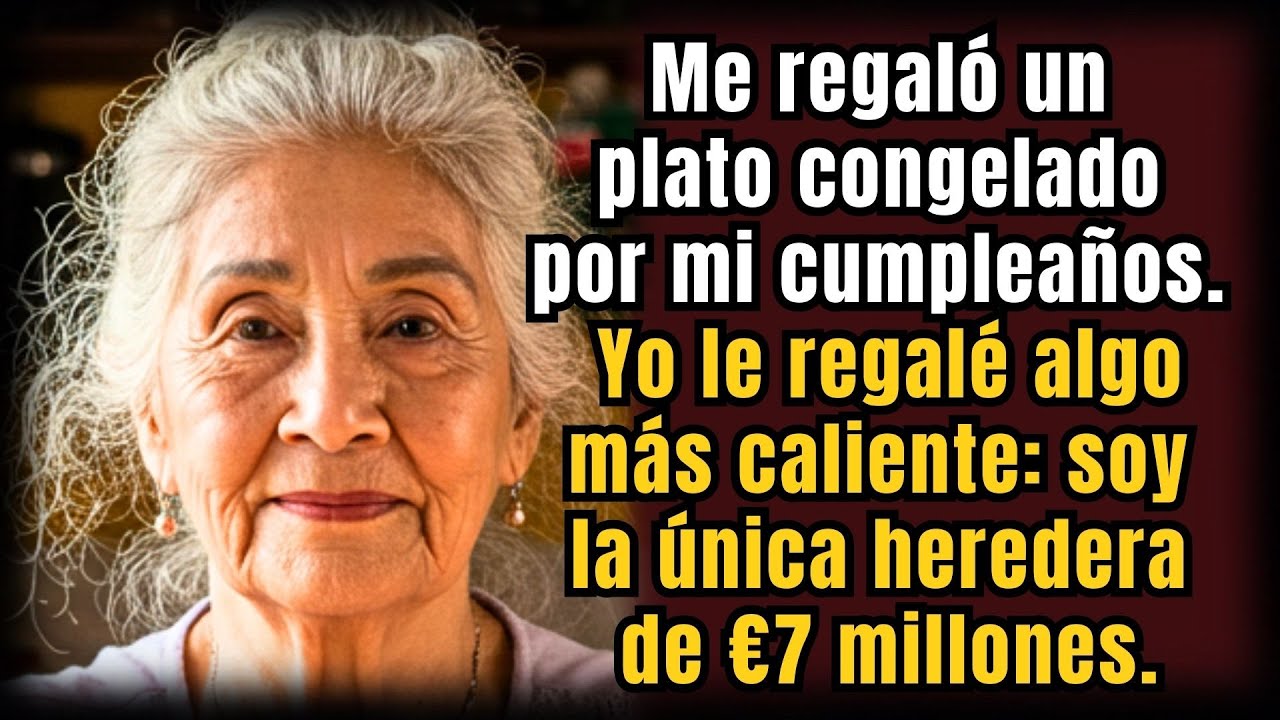 En mi cumpleaños, mi hija dio un plato congelado — yo le di la noticia: heredé €7 millones