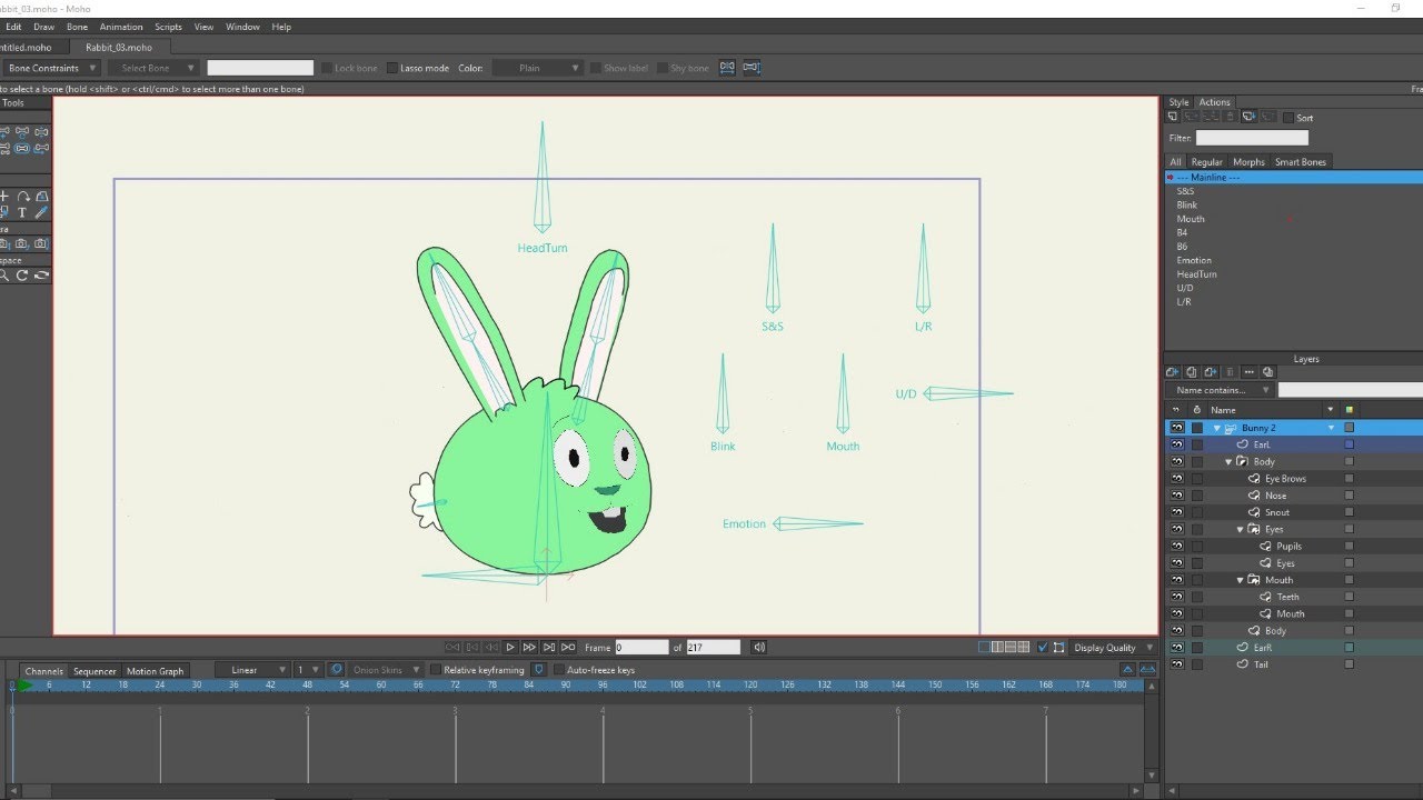 Moho Animation Tutorial | MOHO 12.5 | MIC ON