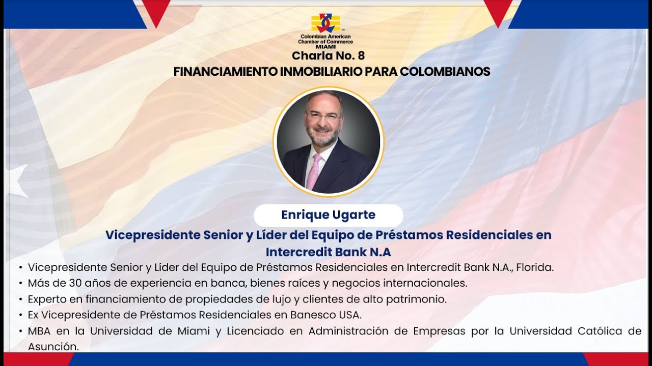 Zoom Informativo Charla No.8: Financiamiento Inmobiliario Para Colombianos