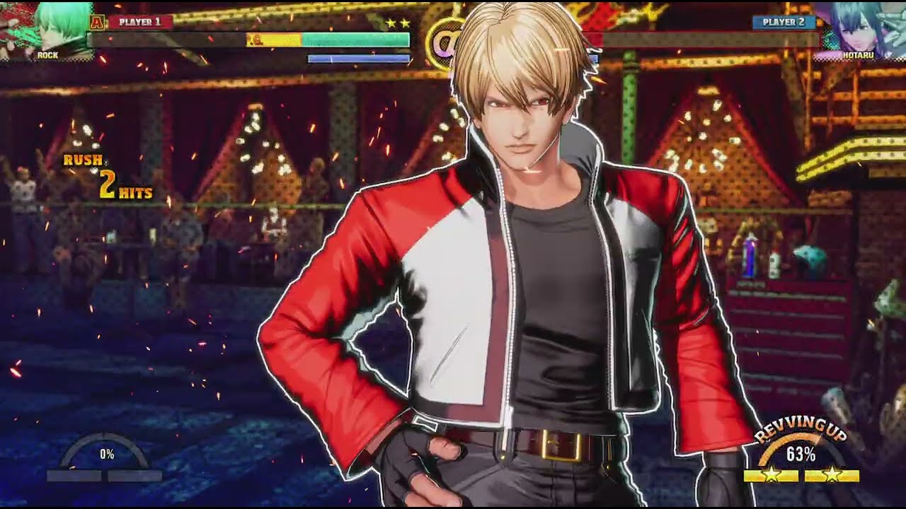 FATAL FURY: City of the Wolves Rock vs Hotaru