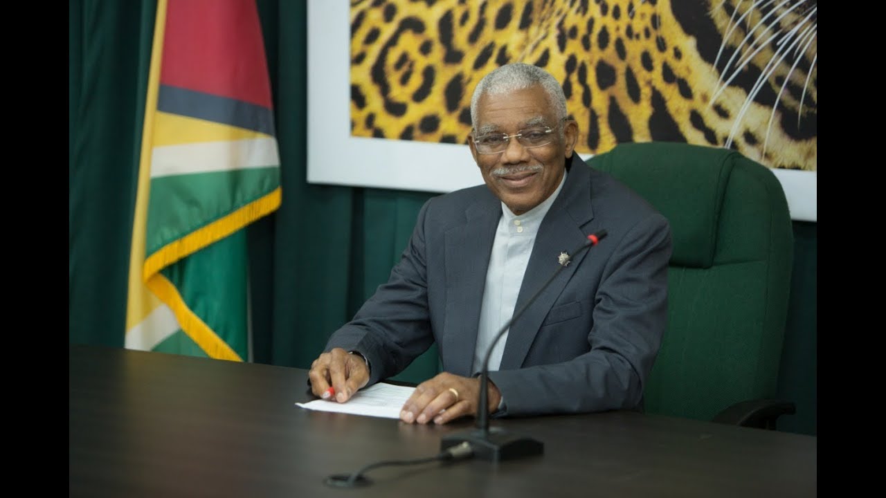 WATCH - President David Granger addresses the current political situation in Guyana