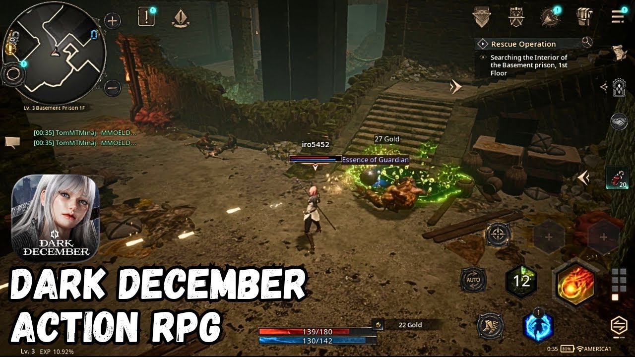 Dark December Gameplay | Action RPG (Android iOS PC)