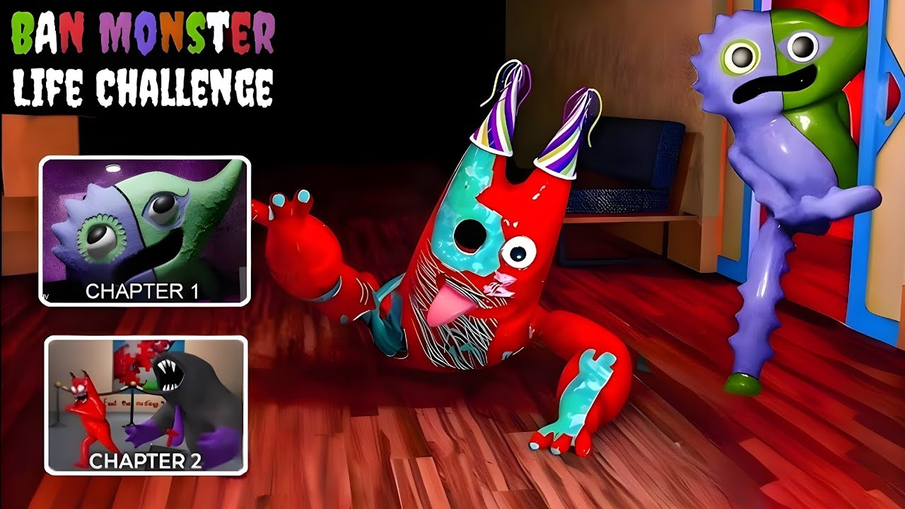 Red Ban Monster Survival (Chapter 1, 2) Chase Banban Monster