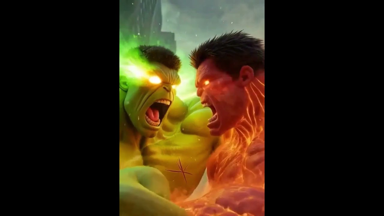 Hulk stopping red hulk  #hulk #viralshort #avengers #captainamericabravenewworld #marvel #thorlove