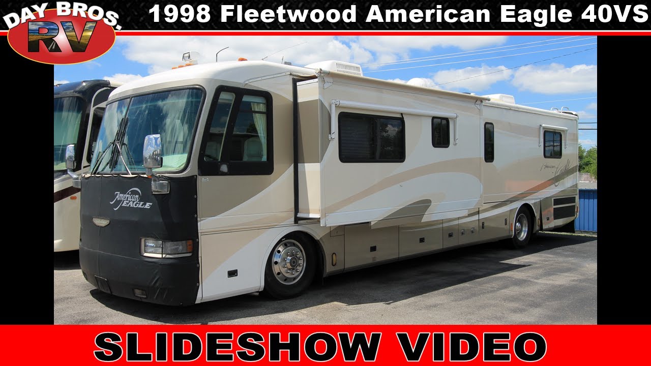1998 American Coach American Eagle 40EVS Wide Body Fleetwood RV Coach Slideshow Video