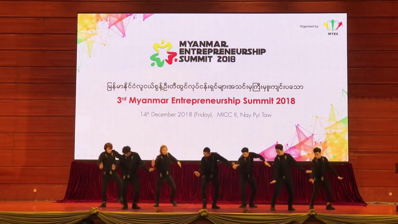 Live Perform Never Fall Down Dance and Our State Counsellor Aung San Su Kyi talk about Project K