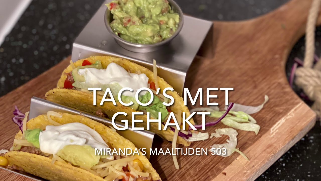 Taco&rsquo;s met gehakt (MM 503)