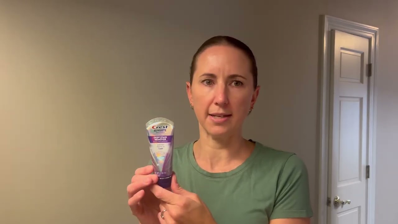 This Crest deep stain remover toothpaste is amazing! |Product Overview #ad #amazoninfluencer
