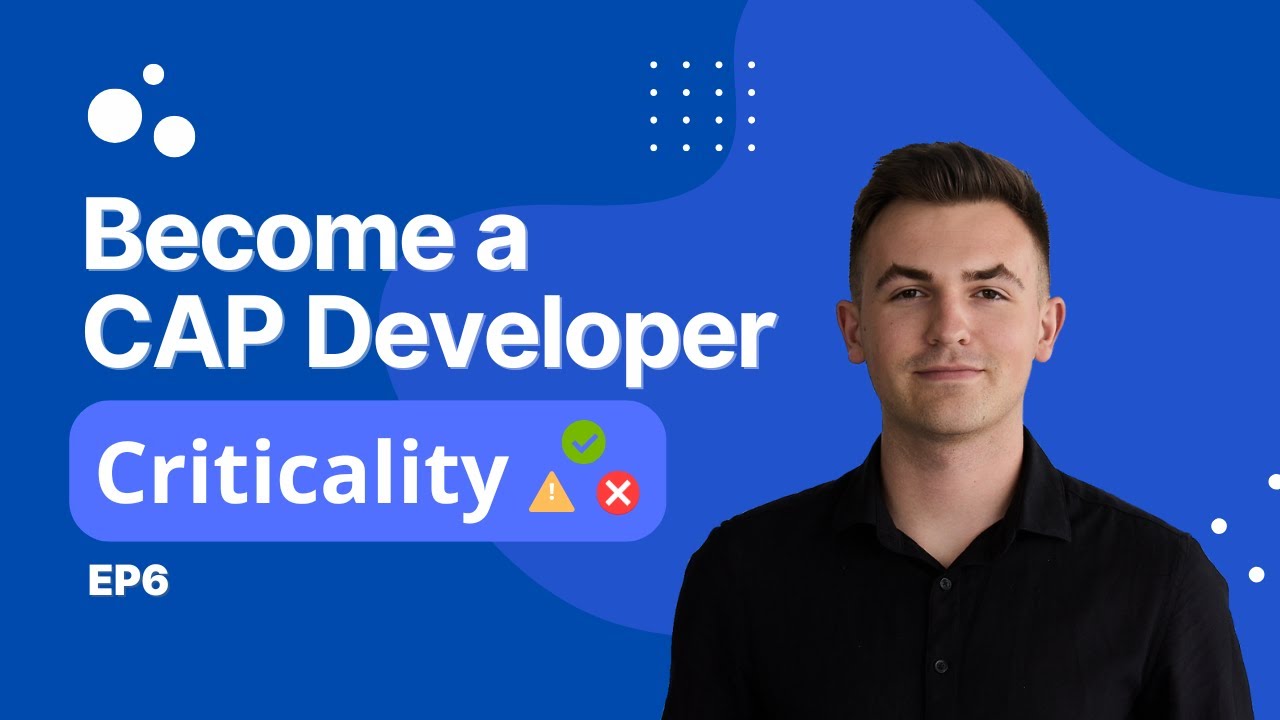 Учебное пособие по SAP CAP для начинающих (эпизод 6) | Использование критичности в элементах Fiori