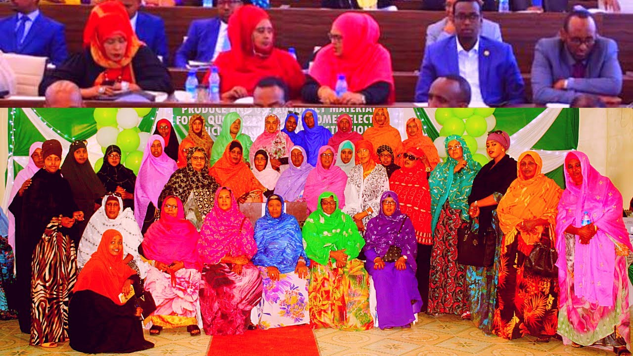 Dood Xiiso Badan Oon Waxba La Isu Reeban Rag Iyo Dumar,Qoondada Dumarka Ee Barlamaanka Somalia
