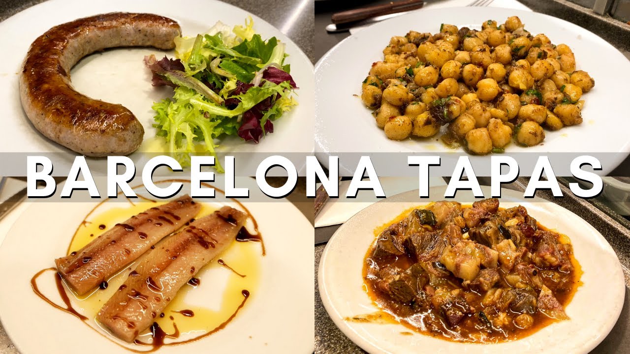 Legendary Tapas at LA BOQUERIA | Spanish Food + Pastries in Barcelona | Casa Mila Tour